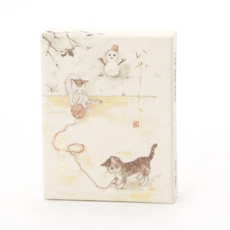 Kousaido Iyashi Neko (Gentle Cat Moments) Scent of First Snow 15 cones (NEC-04)