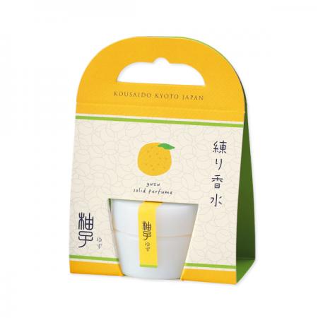 Kousaido Fruity Solid Perfume - Yuzu 8g (LPC-02)