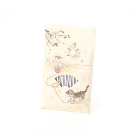 Kousaido Iyashi Neko (Gentle Cat Moments) Scent of First Snow 15 sticks (NES-04)