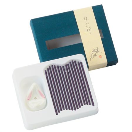 Usagi (Rabbit) Nagomi 15 sticks with Incense Holder (USG-37)