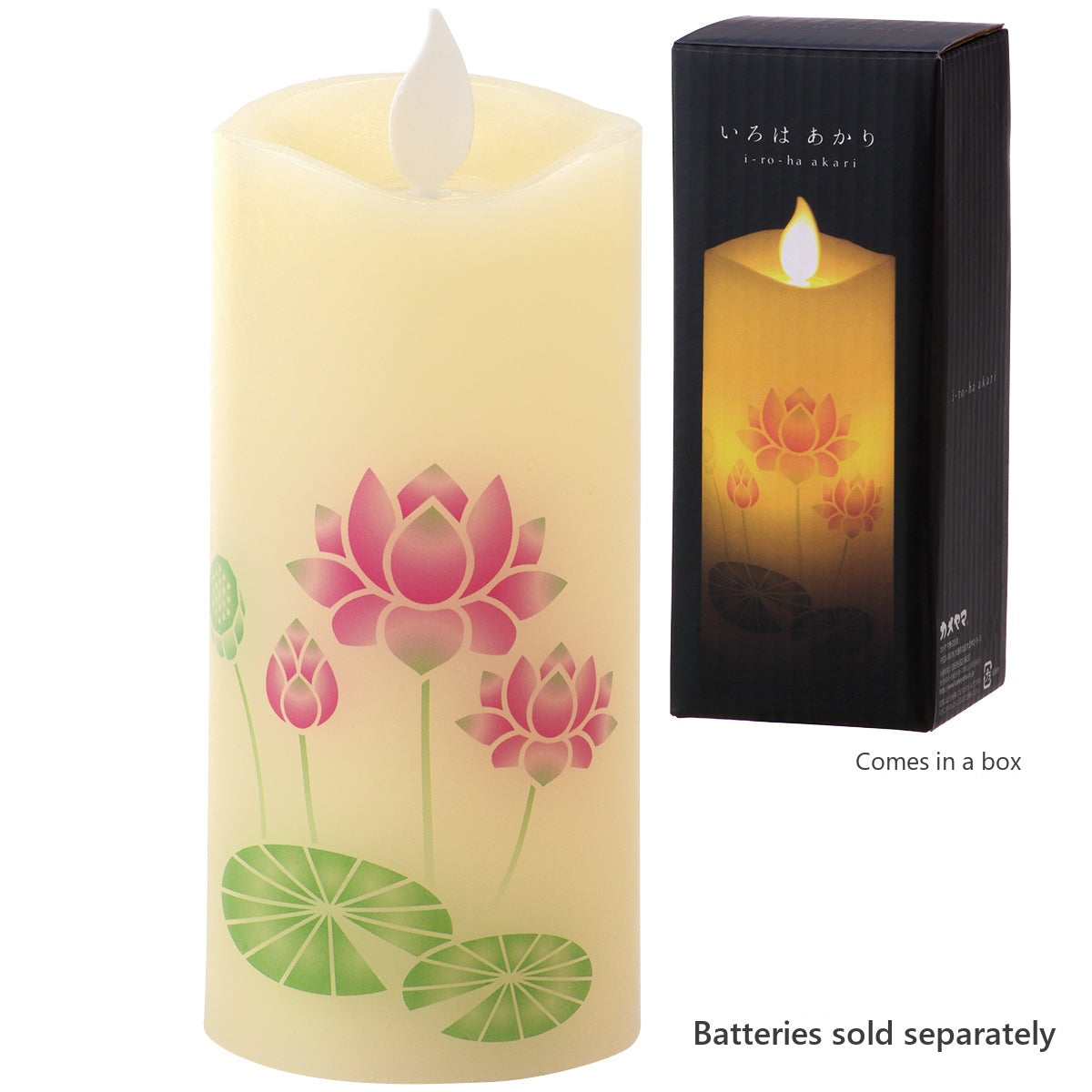 Kameyama Iroha Akari S LED Candle Lotus (Hasu) (76870000)