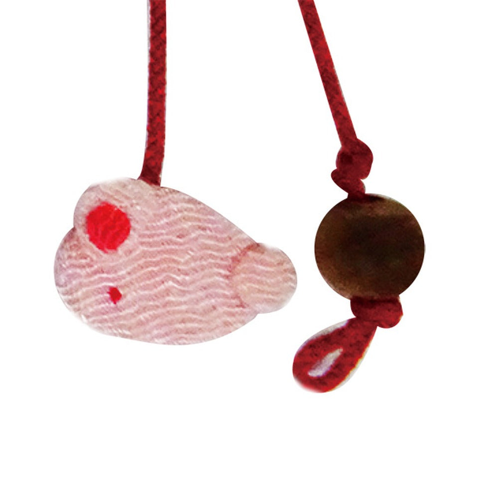 Yamadamatsu Sandalwood Bead Bookmark Rabbit (23713)