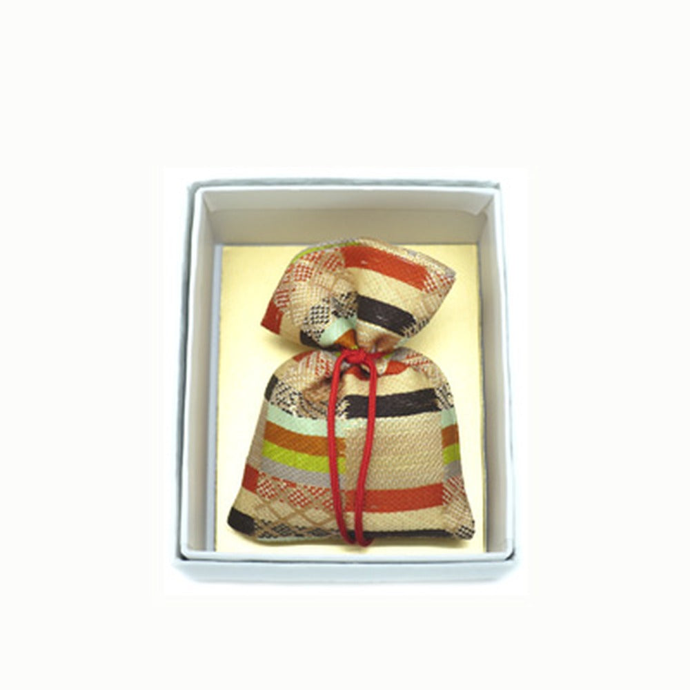 Yamadamatsu Kinran Brocade Drawstring Sachet Assorted Colors Box (81103-8)