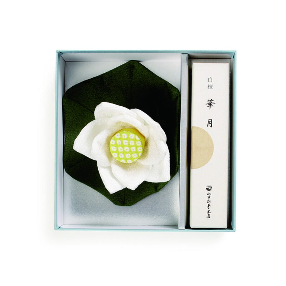 Yamadamatsu Kyo no Kaori Byakuren Set Sandalwood Incense & Sachet (73327)