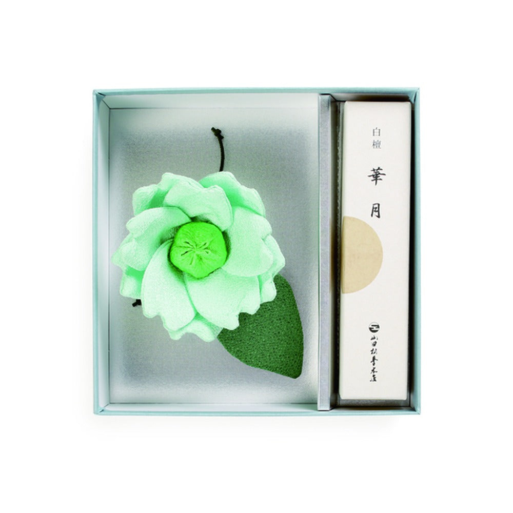Yamadamatsu Kyo no Kaori Gioiko Set Sandalwood Incense & Sachet (73328)