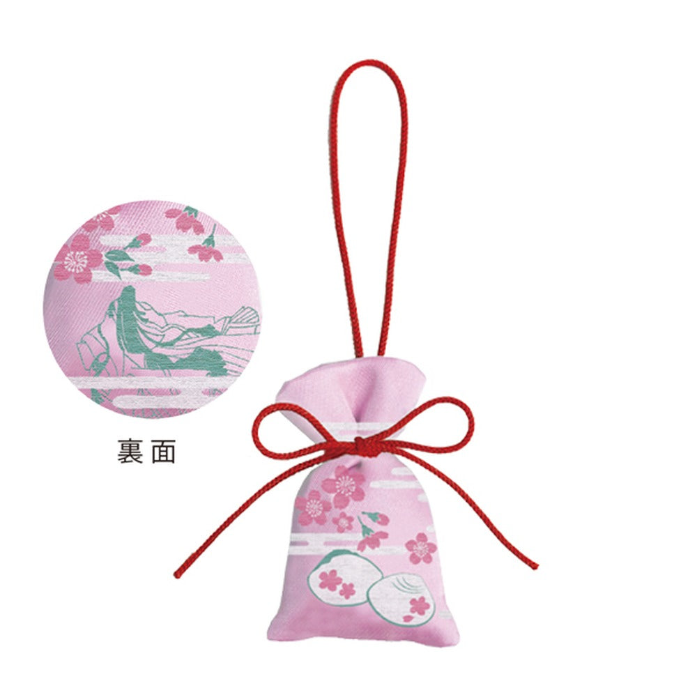 Yamadamatsu Nioibukuro Sakura Kinchaku Pink Sachet OP Bag (80073)