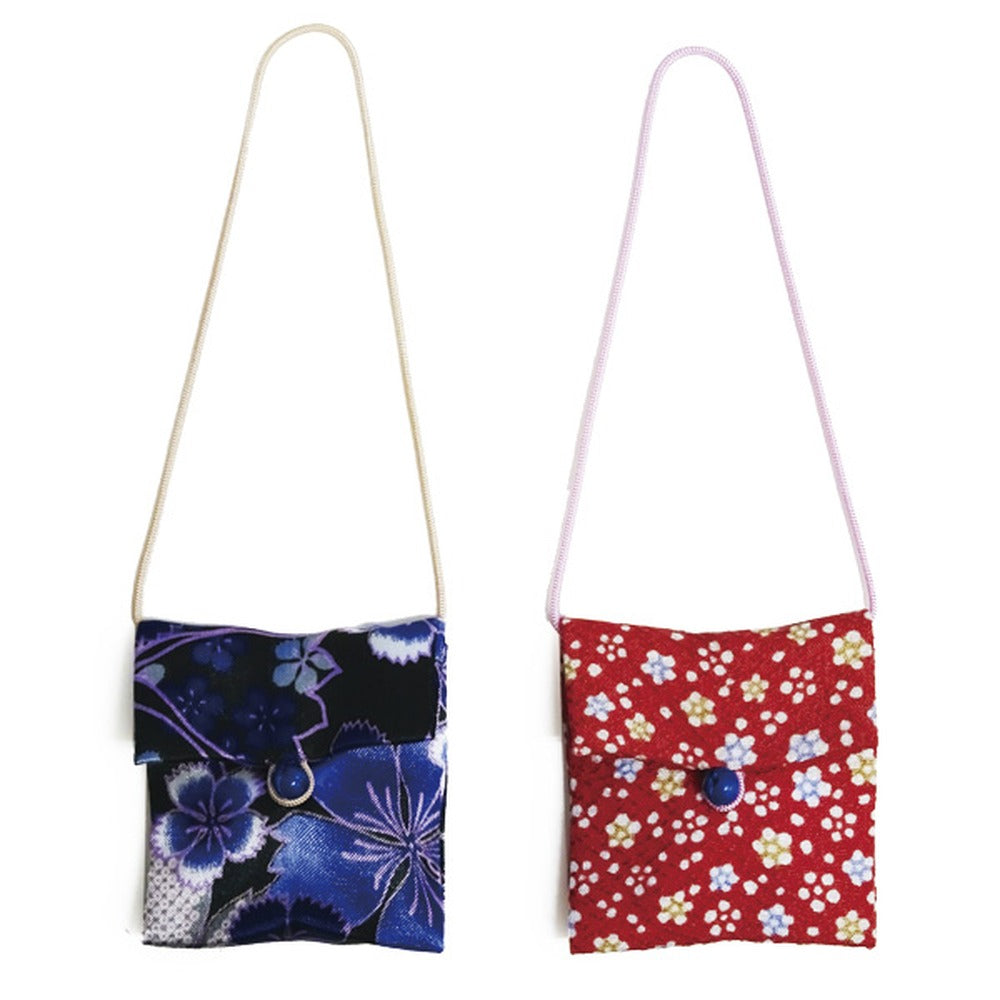Yamadamatsu Koh Hannari Sachet Pochette Kimono Fabric (81048)