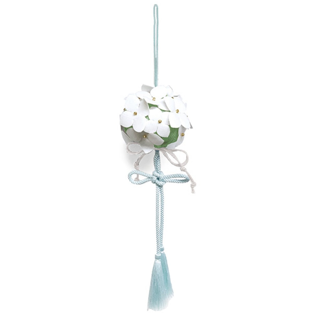 Yamadamatsu Hanging Scent Ornament White Hydrangea (81435)