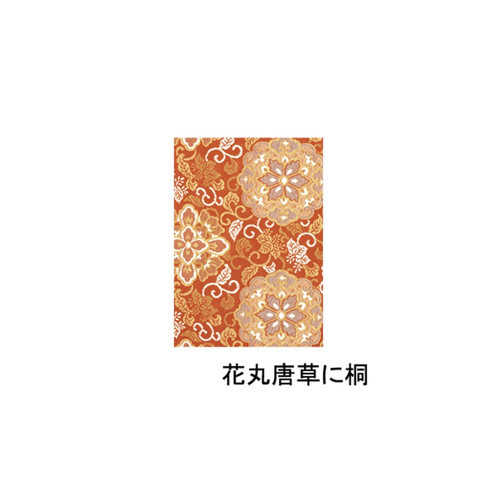 Yamadamatsu Kariroku Gokuhin Purple Cord Flower Roundel Arabesque and Paulownia Sachet (81503-13)
