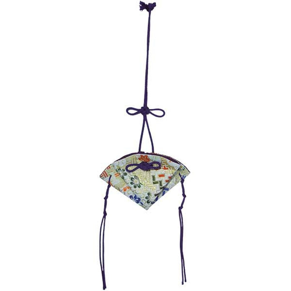Yamadamatsu Kakekoh Ogi Nishiki (White) Hanging Sachet (81729)