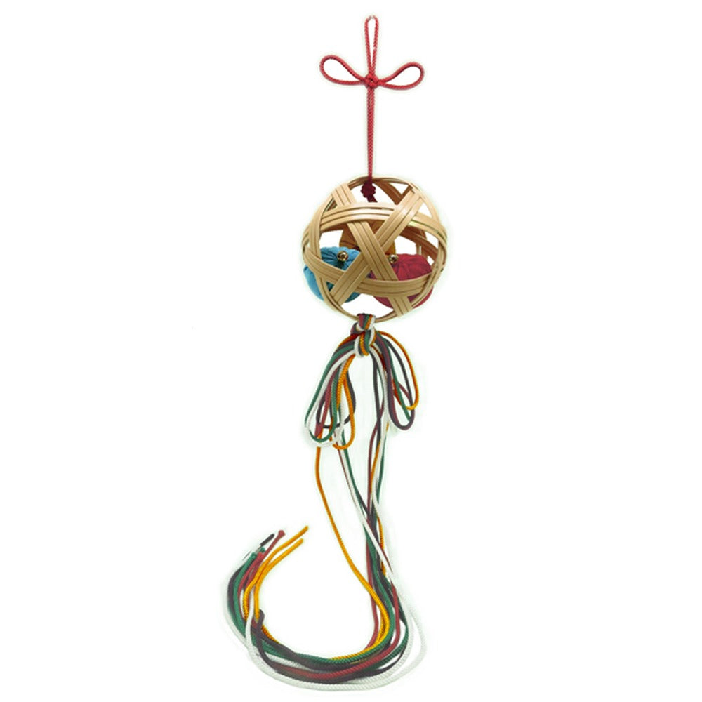 Yamadamatsu Kaorikago Kusudama Scent Sachet Ornament Red Ball (81926-1)
