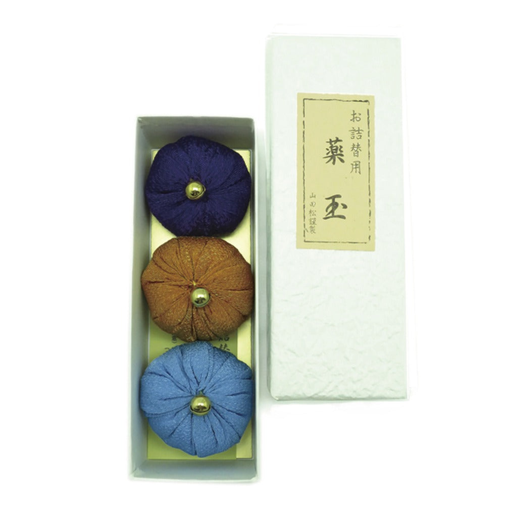 Yamadamatsu Kusudama Refill Scent Sachets Purple Ball (81998-2)