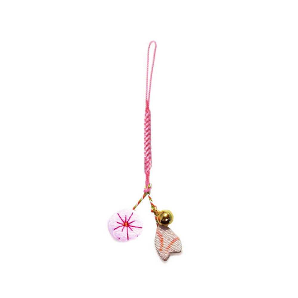 Yamadamatsu Hana Kyoka Yurari Netsuke Charm March Cherry Blossom (82503)