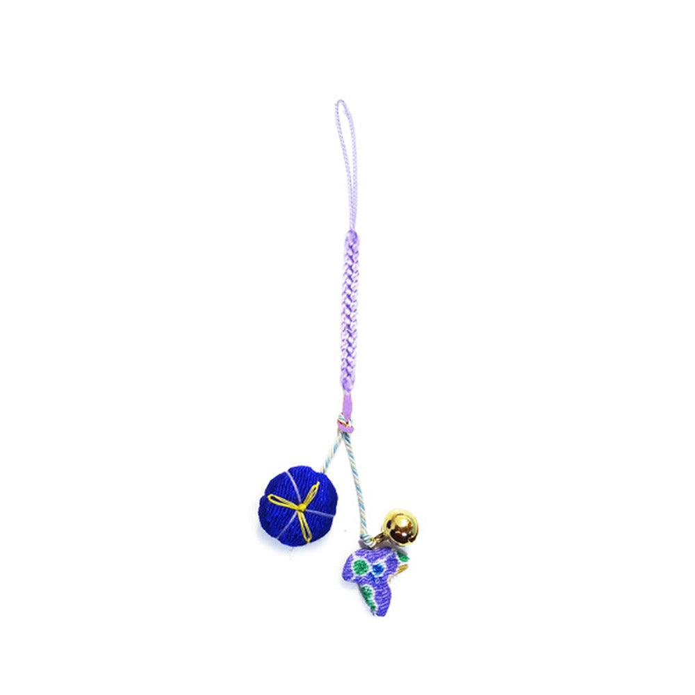 Yamadamatsu Hana Kyoka Yurari Netsuke Charm May Iris (82505)
