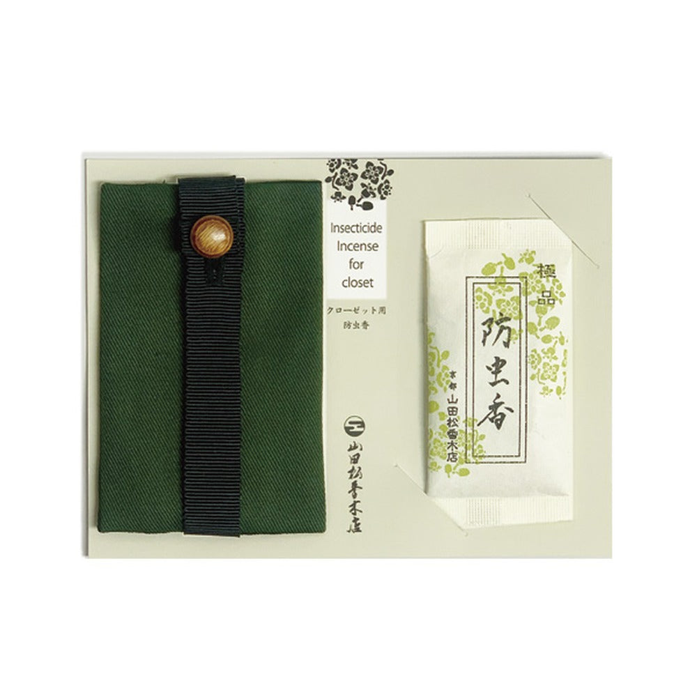 Yamadamatsu Closet Insect-Repellent Incense Gokuhin with Sachet (82707)