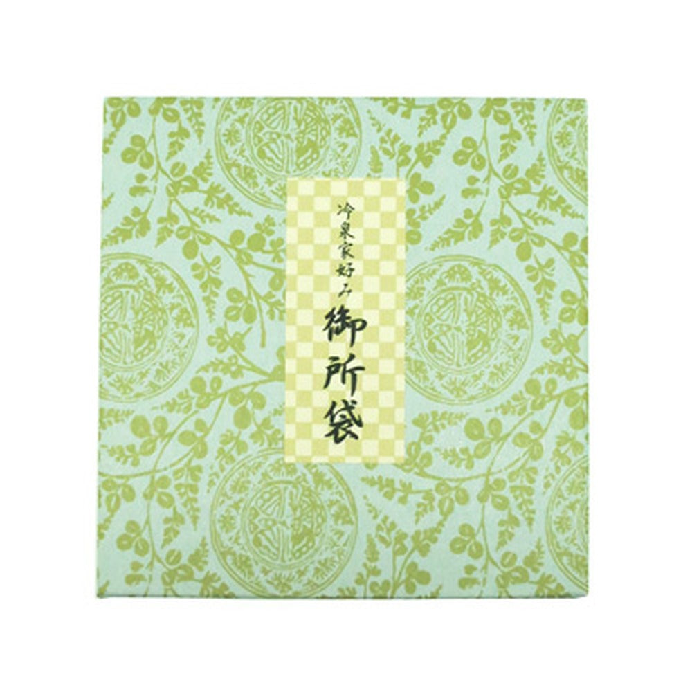 Yamadamatsu Reizei-ke Konomi Scent Sachet Gosho-bukuro Green (88259-1)