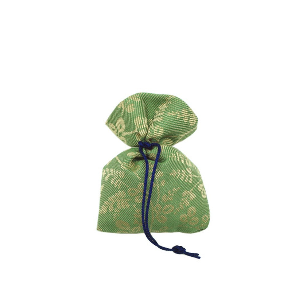 Yamadamatsu Reizei-ke Konomi Scent Sachet Drawstring Pouch Green (88261-1)