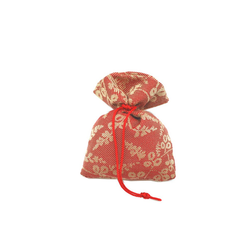 Yamadamatsu Reizei-ke Konomi Scent Sachet Drawstring Pouch Red (88261-3)