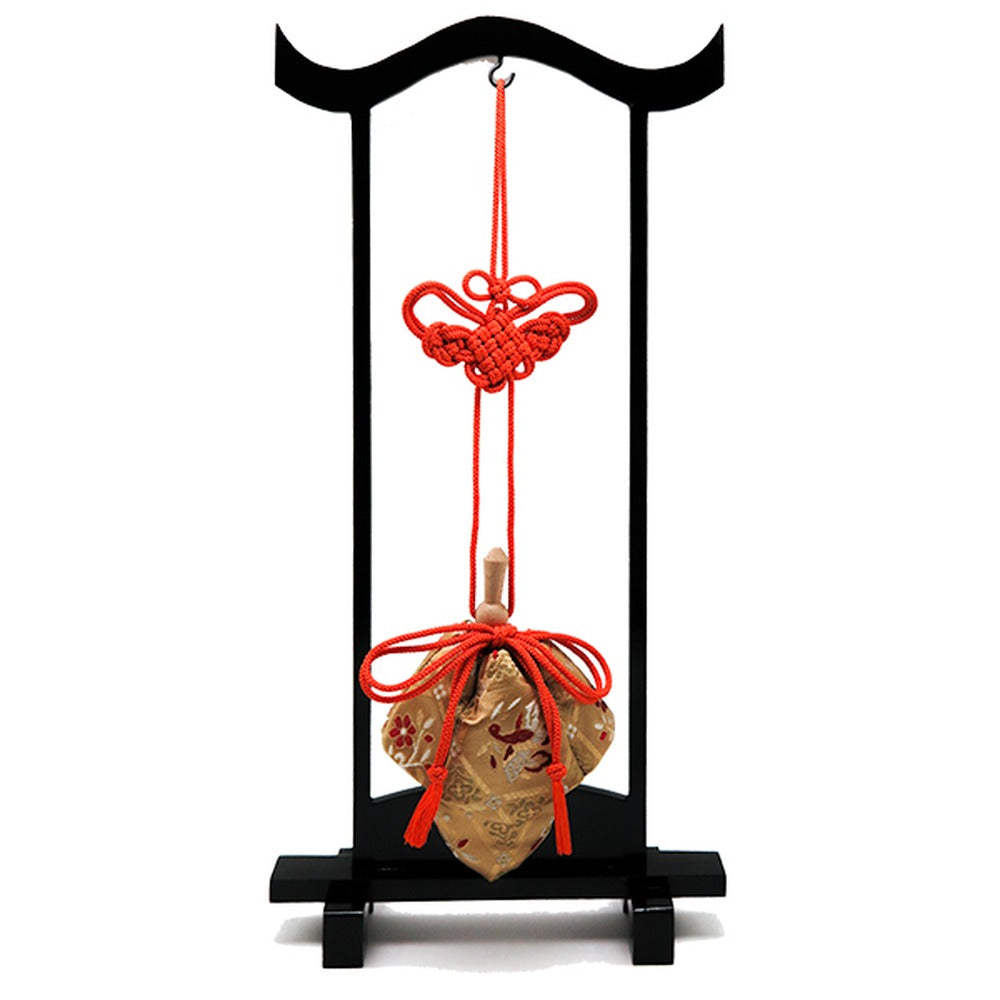 Yamadamatsu Kariroku Gokuhin Decorative Hanging Stand Set Red Cord Phoenix (81809-4)