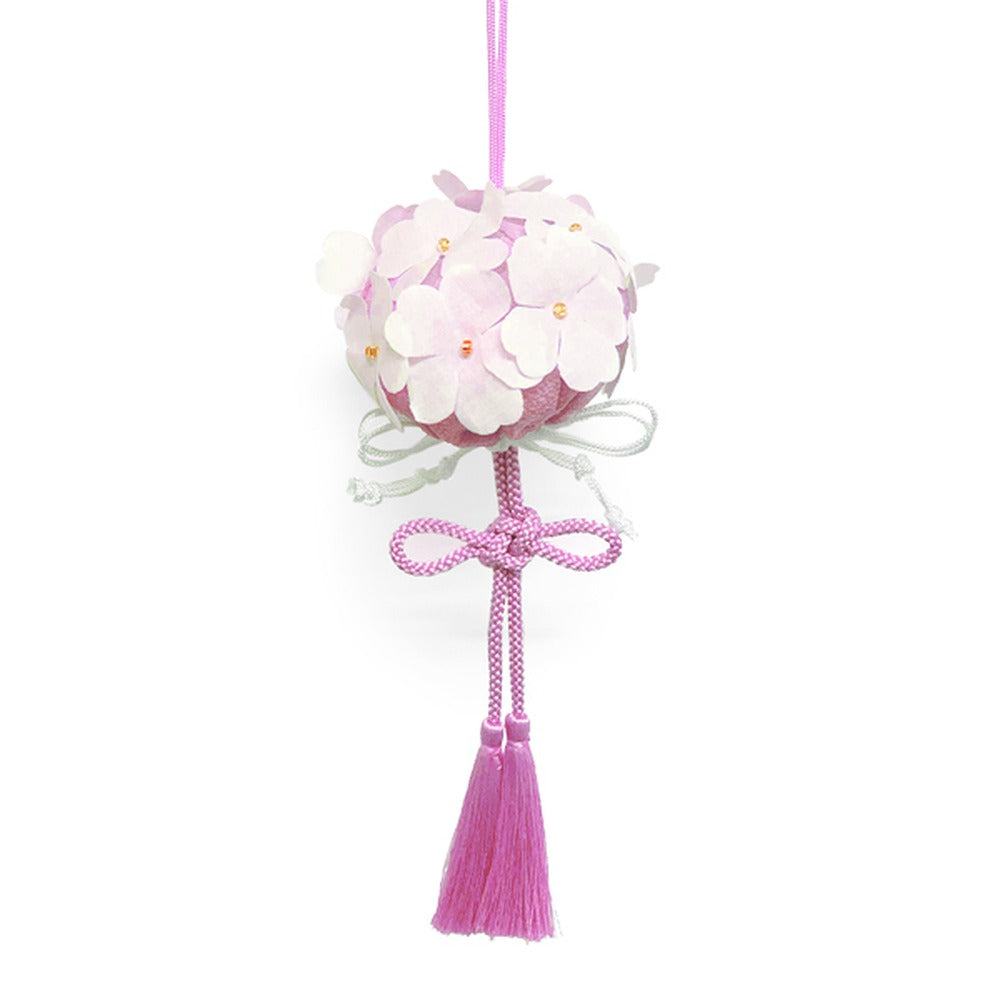 Yamadamatsu Hanging Incense Decoration Temari Sakura (81441)